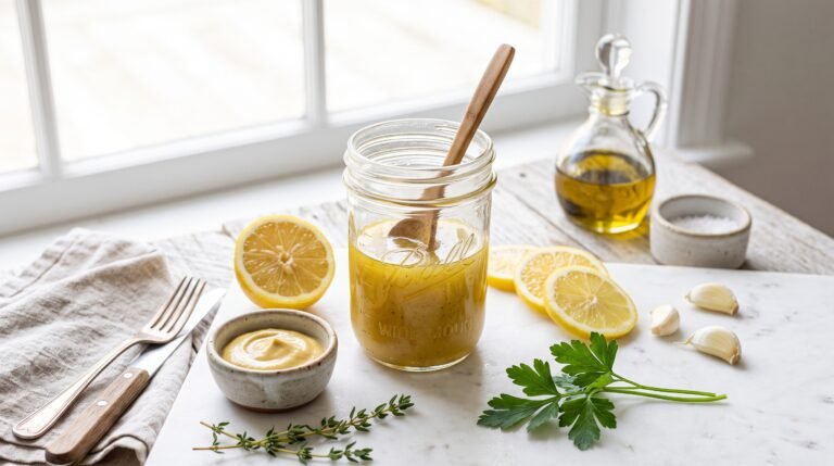 Brighten Any Salad: The Ultimate 5-Minute Simple Lemon Vinaigrette